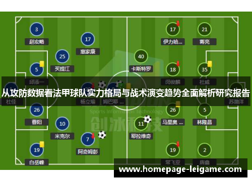 从攻防数据看法甲球队实力格局与战术演变趋势全面解析研究报告