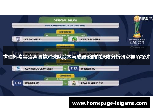 世俱杯赛事阵容调整对球队战术与成绩影响的深度分析研究视角探讨 世俱杯赛事阵容调整对球队战术与成绩影响的深度分析研究视角探讨