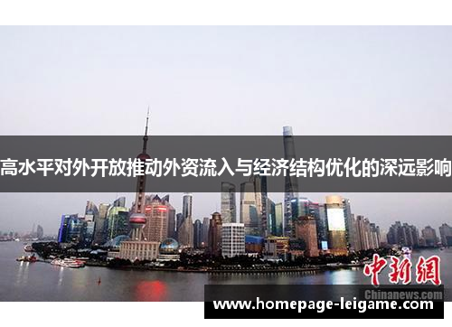 高水平对外开放推动外资流入与经济结构优化的深远影响 高水平对外开放推动外资流入与经济结构优化的深远影响